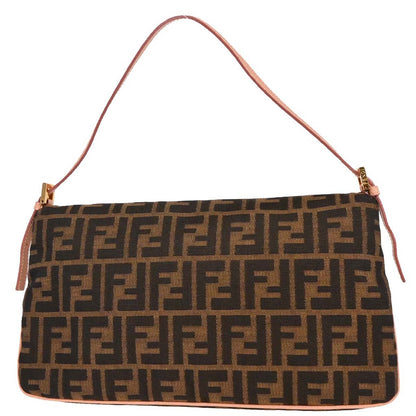 Fendi Black Brown Zucca Handbag