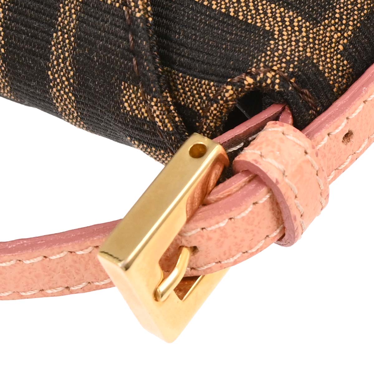 Fendi Black Brown Zucca Handbag