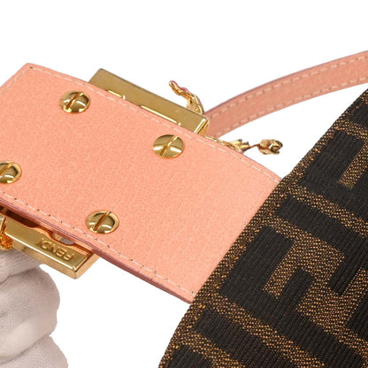 Fendi Black Brown Zucca Handbag