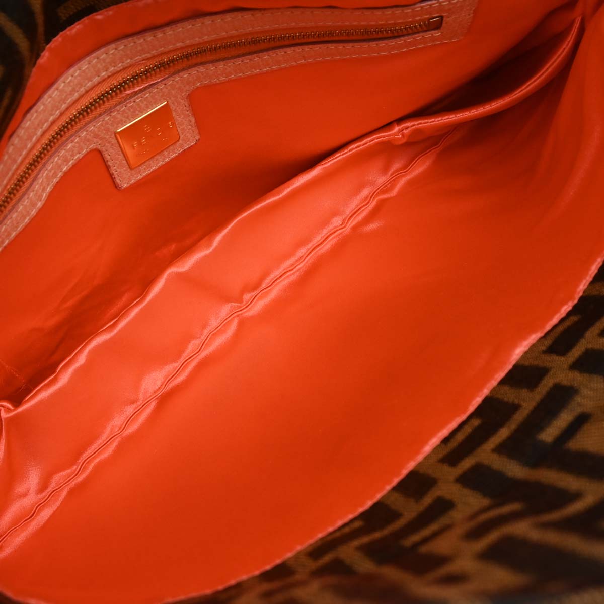 Fendi Black Brown Zucca Handbag