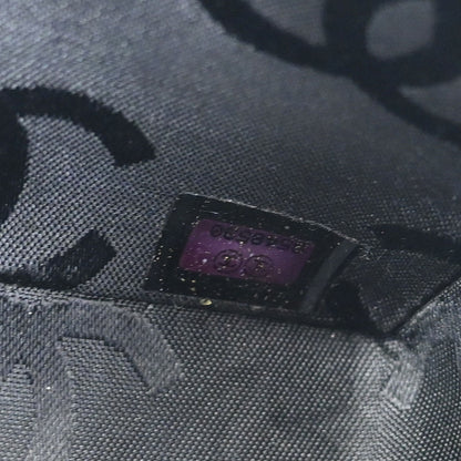 Chanel 2003-2004 Gray Wool Wild Stitch Shoulder Bag