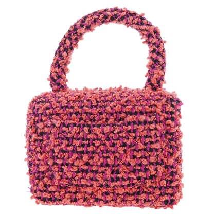 Chanel 1991-1994 Pink Tweed Handbag