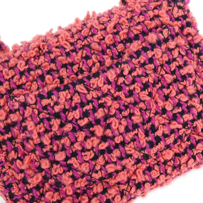 Chanel 1991-1994 Pink Tweed Handbag