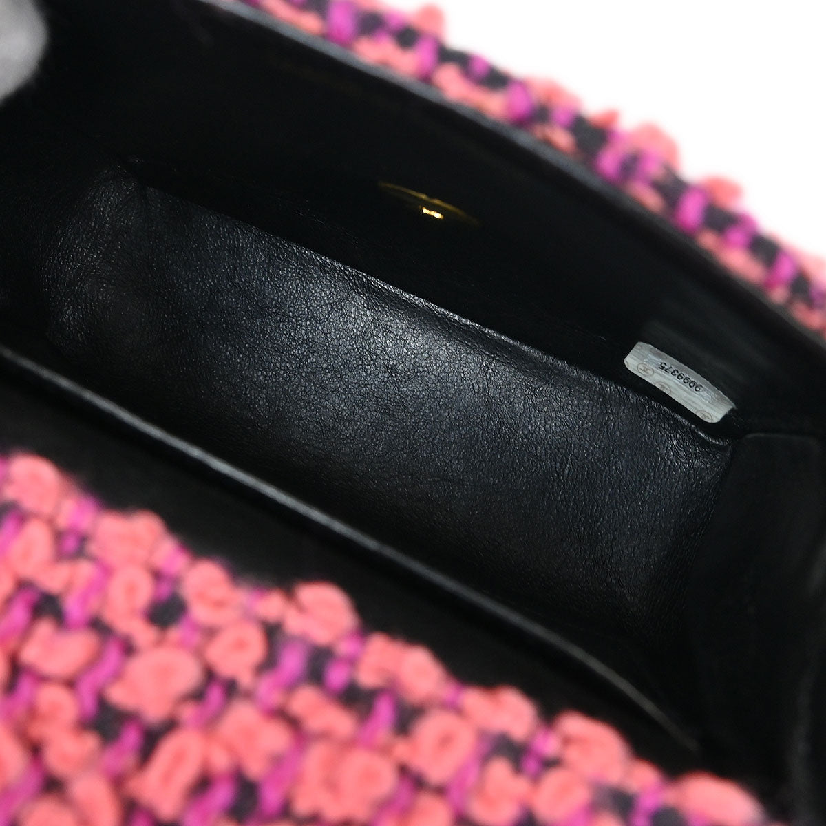 Chanel 1991-1994 Pink Tweed Handbag