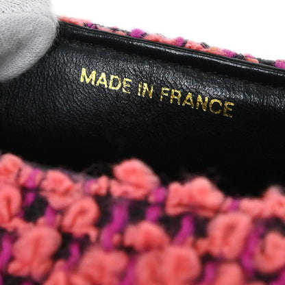 Chanel 1991-1994 Pink Tweed Handbag