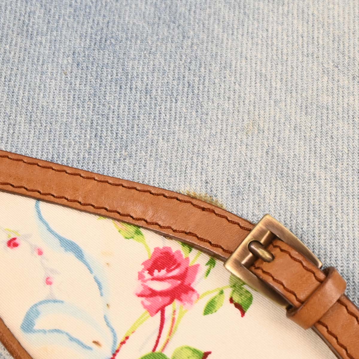 Christian Dior 2001 Canvas Saddle Handbag