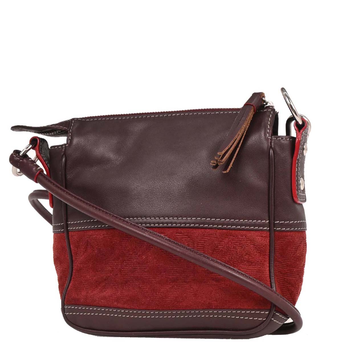 Loewe * Brown Fabric Shoulder Bag