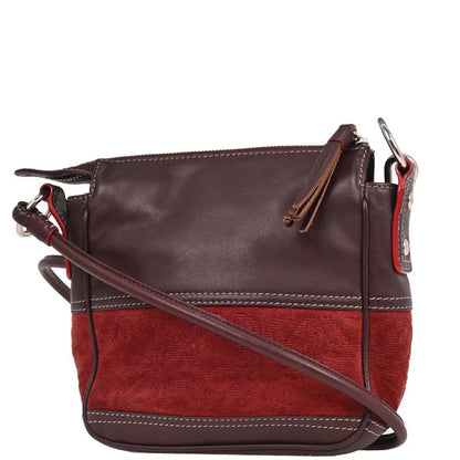 Loewe * Brown Fabric Shoulder Bag