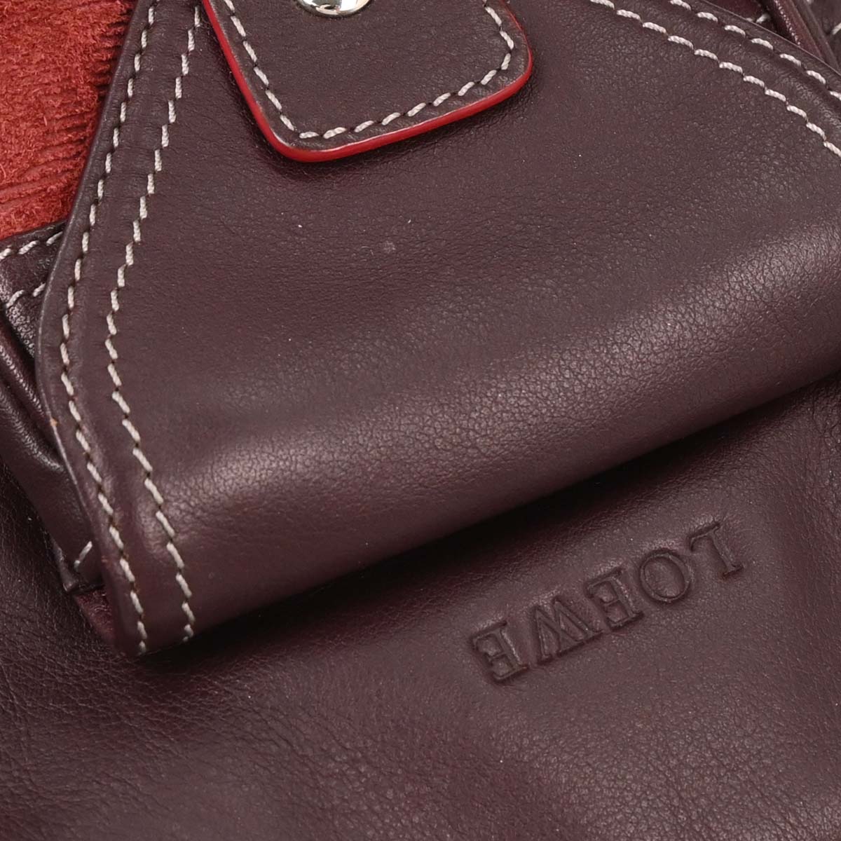 Loewe * Brown Fabric Shoulder Bag