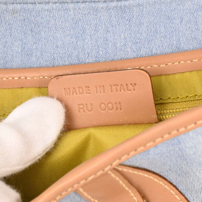 Christian Dior 2001 Canvas Saddle Handbag