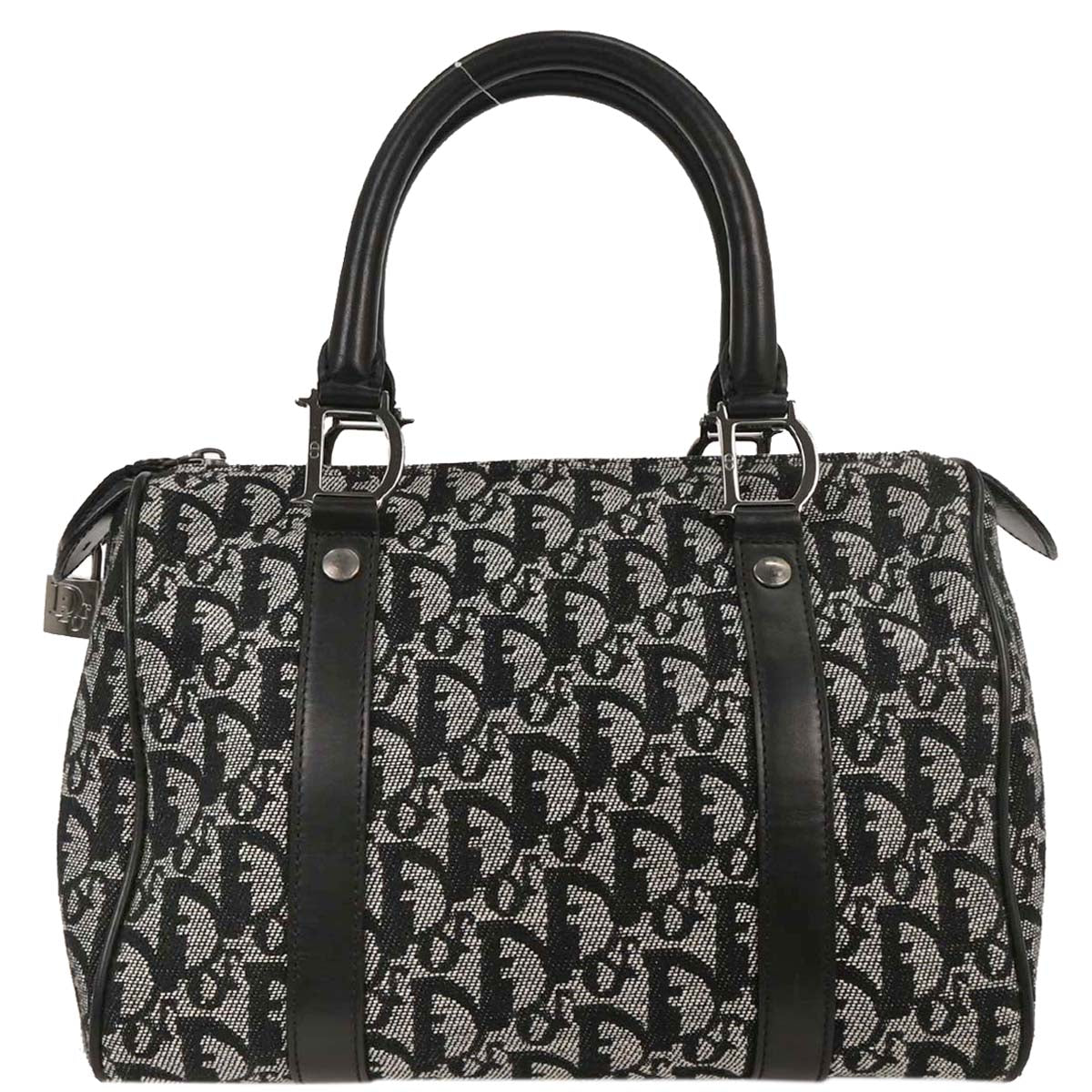 Christian Dior 2003 Black Trotter Handbag