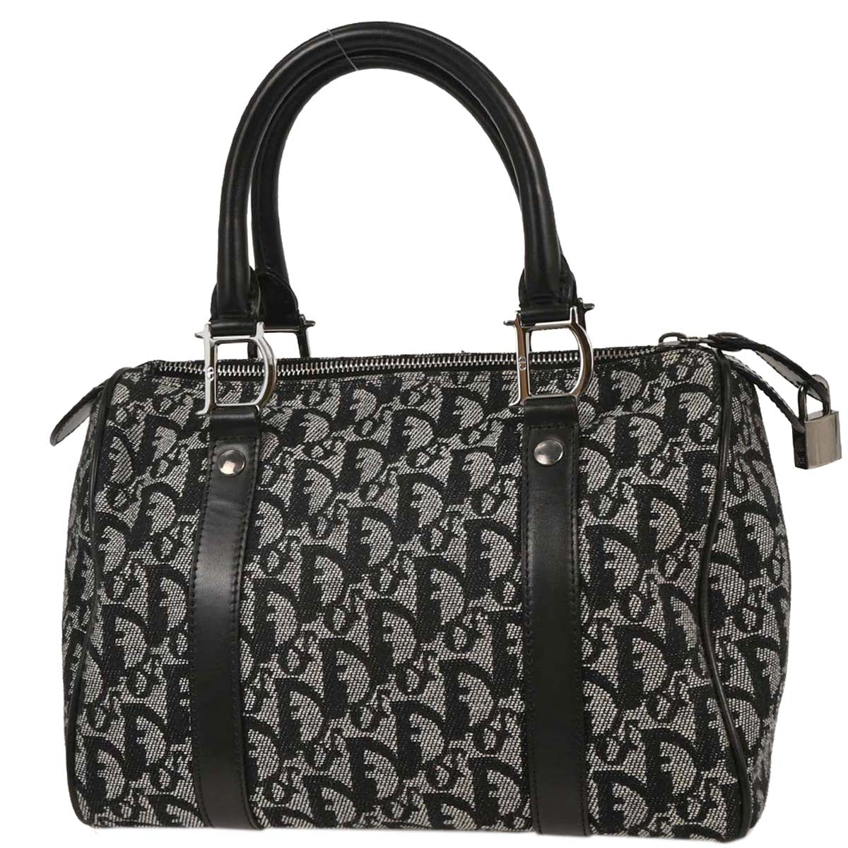 Christian Dior 2003 Black Trotter Handbag