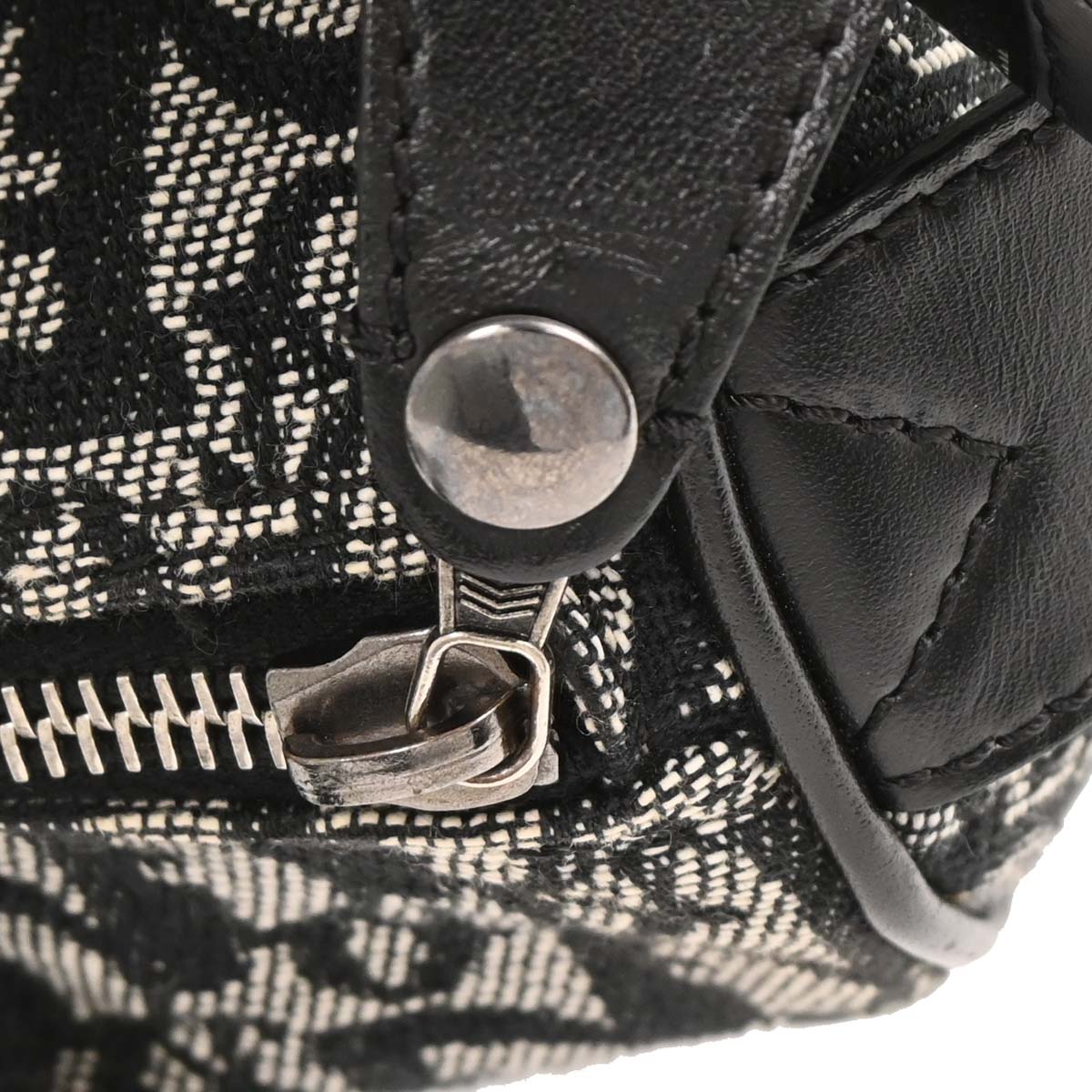 Christian Dior 2003 Black Trotter Handbag