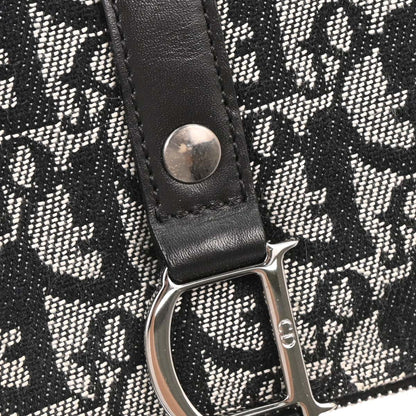 Christian Dior 2003 Black Trotter Handbag