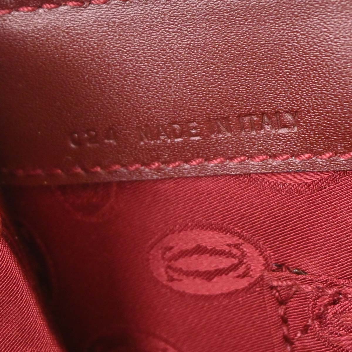 Cartier Bordeaux Handbag