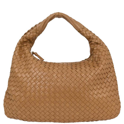 Bottega Veneta Brown Intrecciato Hobo Handbag