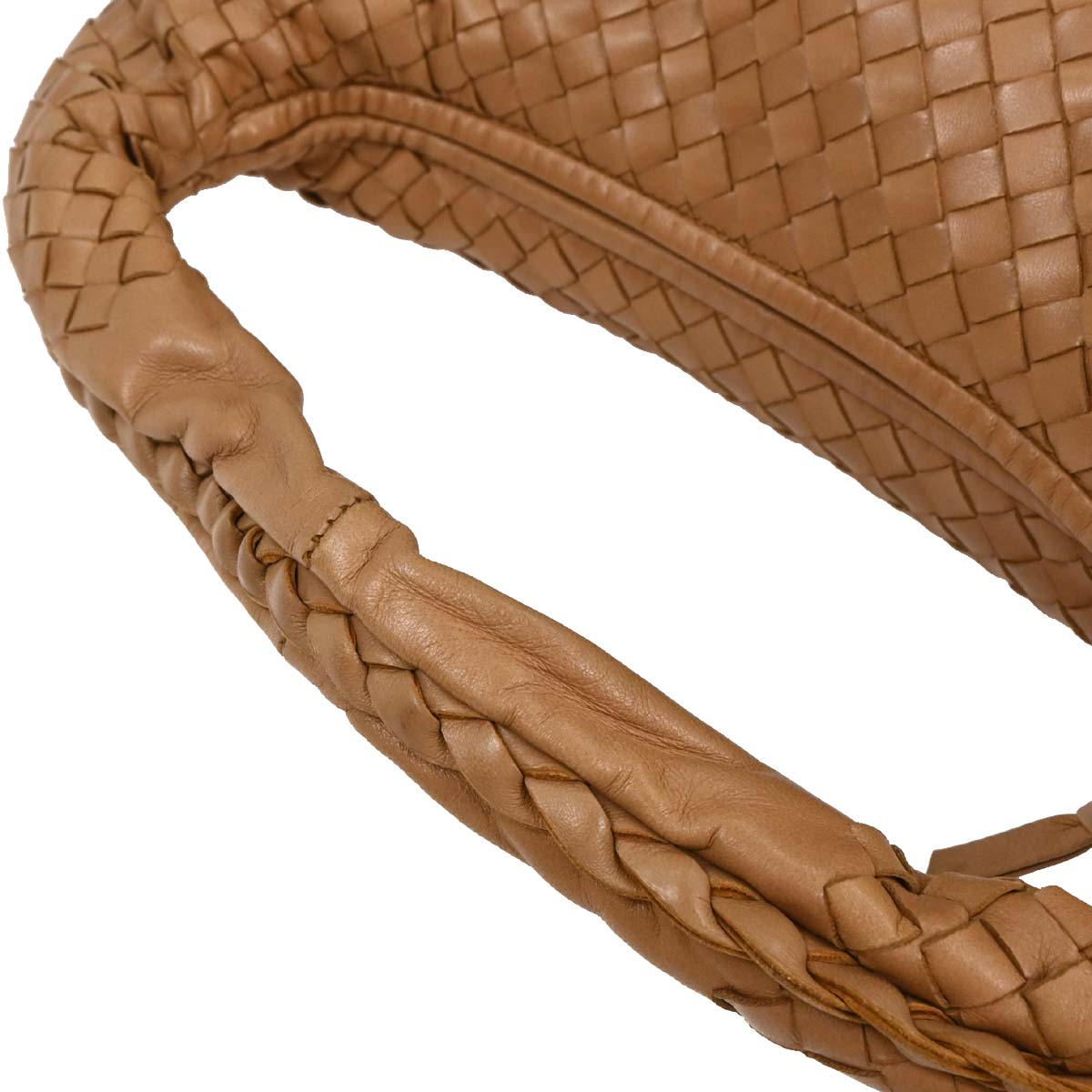 Bottega Veneta Brown Intrecciato Hobo Handbag
