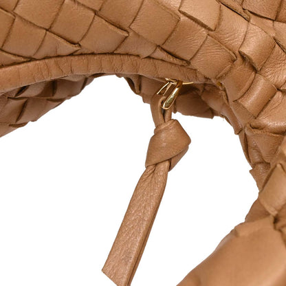 Bottega Veneta Brown Intrecciato Hobo Handbag