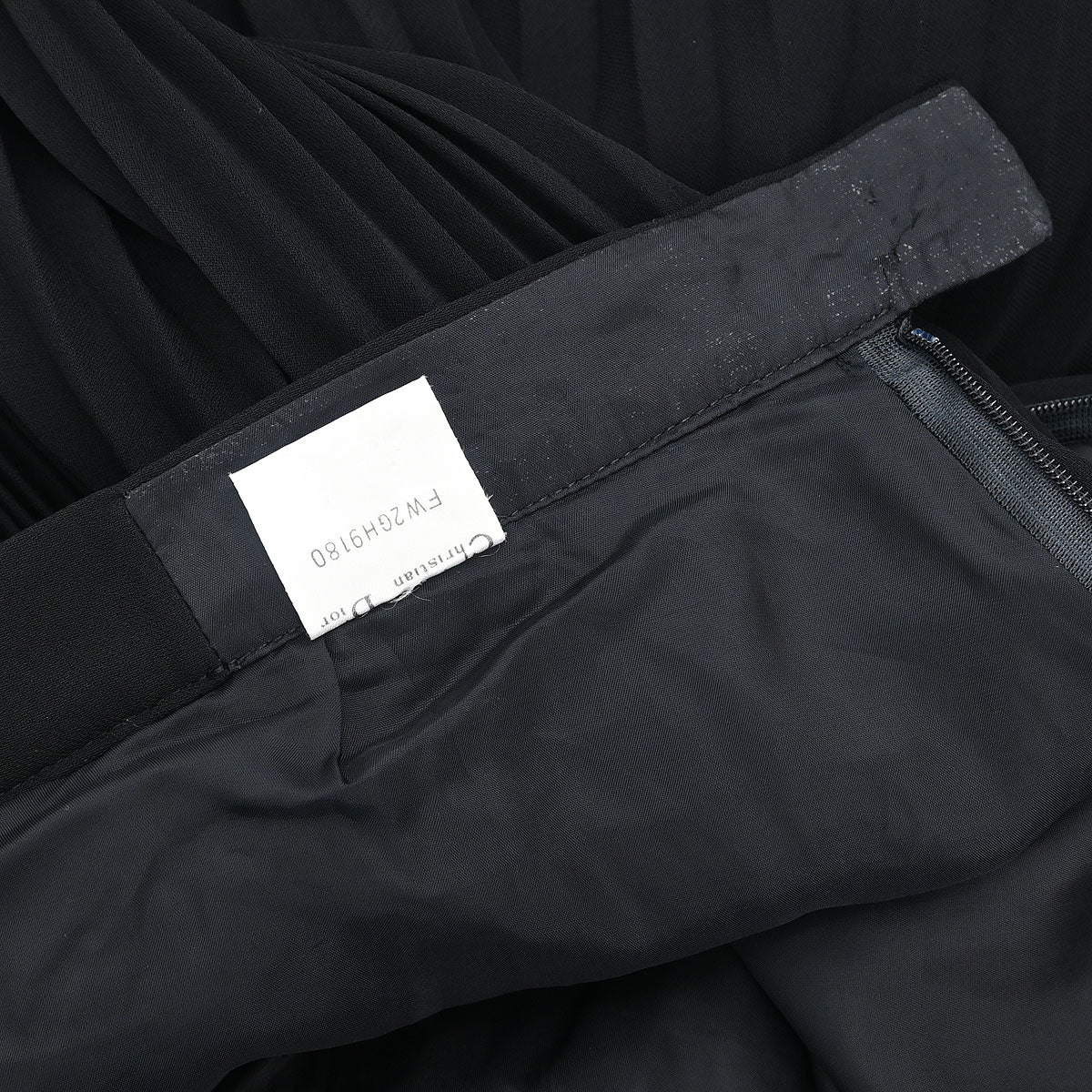 Christian Dior Setup Suit Jacket Skirt Black #38-40