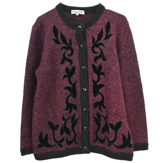 Christian Dior Cardigan Bordeaux #M