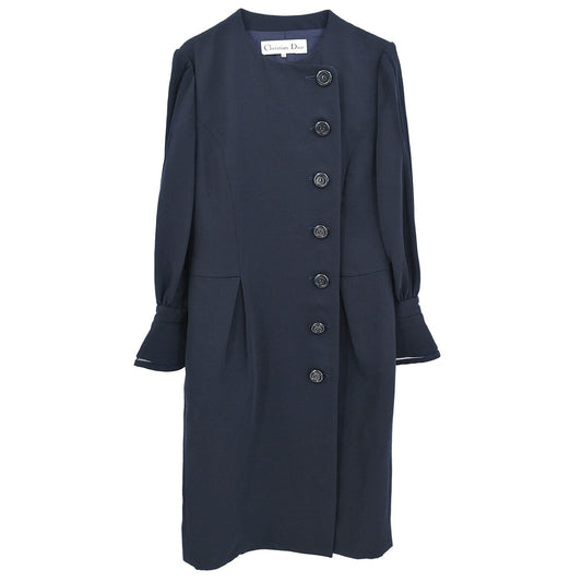 Christian Dior Coat Navy #38–40