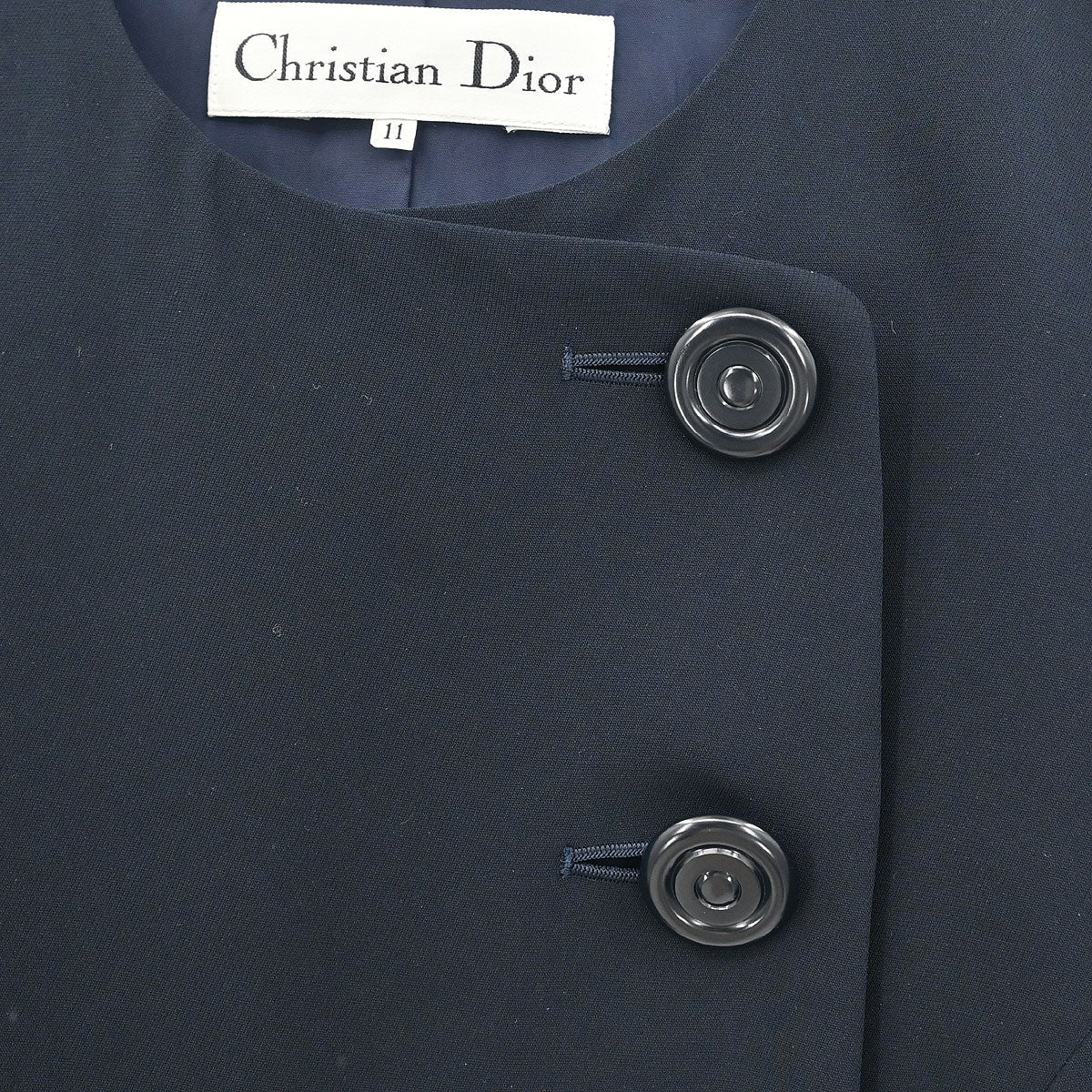 Christian Dior Coat Navy #38–40