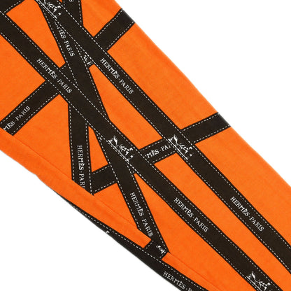 Hermes Long Sleeve T-shirt Top Orange #S