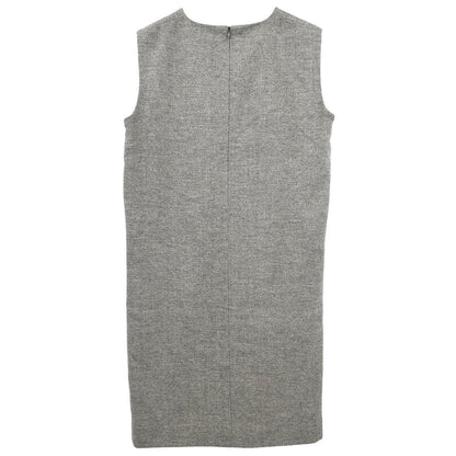 Hermes Sleeveless Dress Gray #40