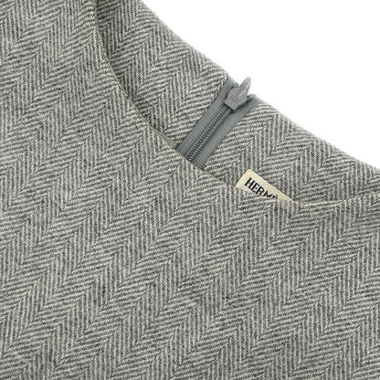 Hermes Sleeveless Dress Gray #40