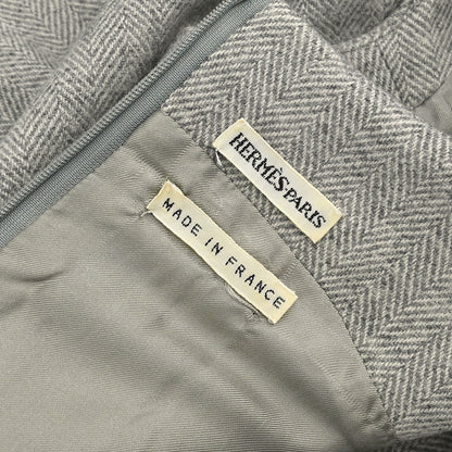 Hermes Sleeveless Dress Gray #40