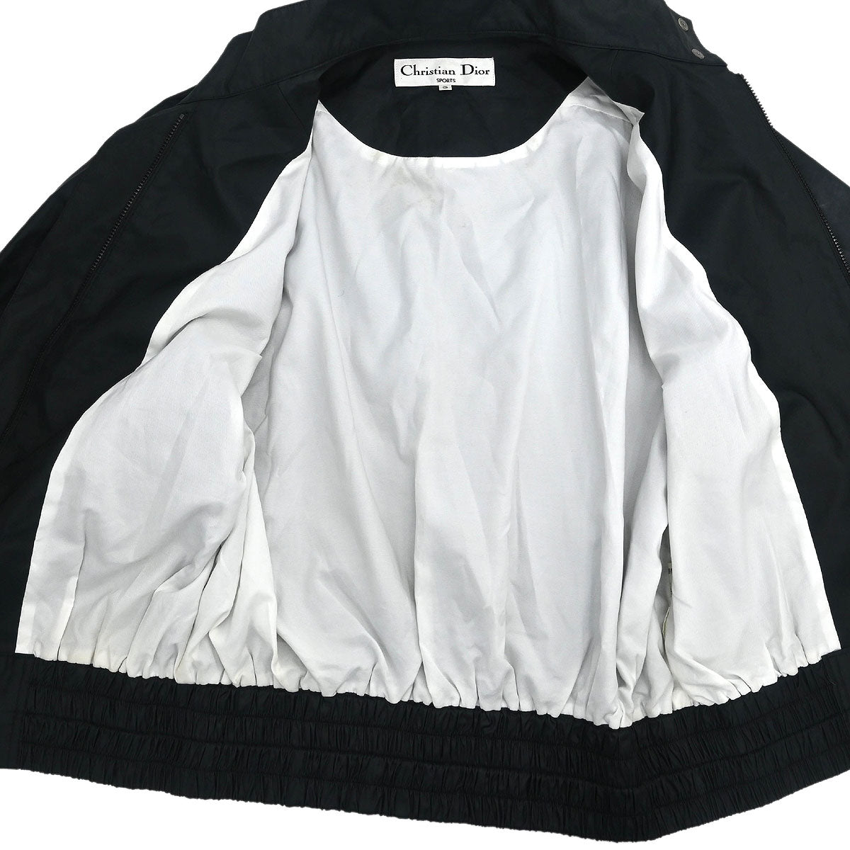 Christian Dior 2001 Zip Up Jacket Black #S