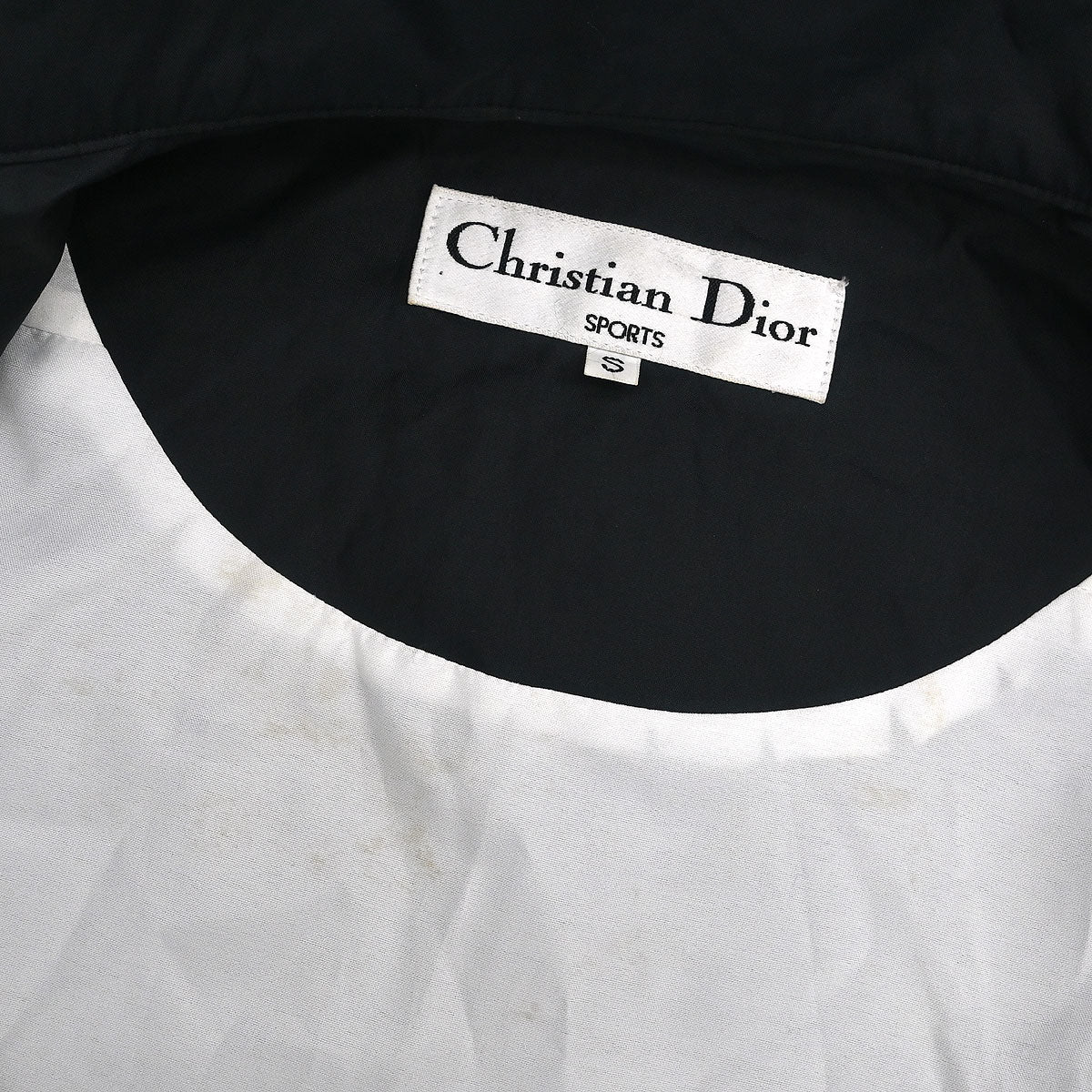 Christian Dior 2001 Zip Up Jacket Black #S