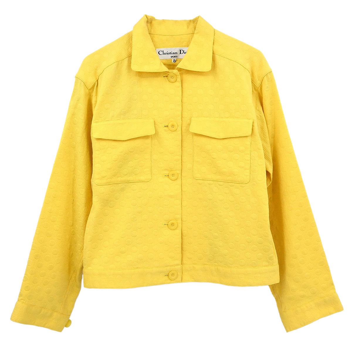 Christian Dior 2002 Top Shirt Yellow #M