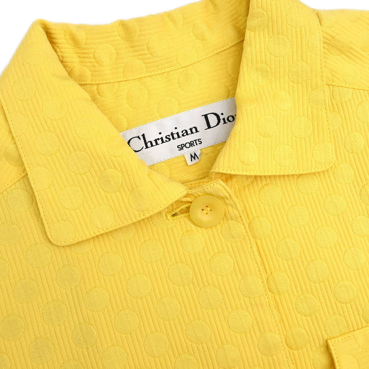 Christian Dior 2002 Top Shirt Yellow #M