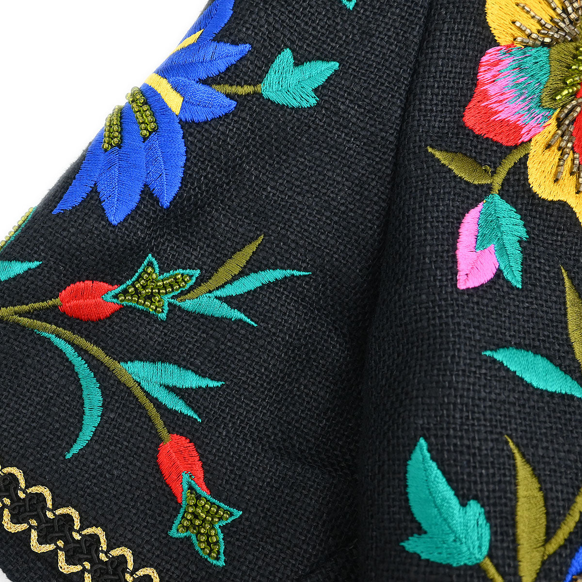 Yves Saint Laurent Collarless Jacket Black #S