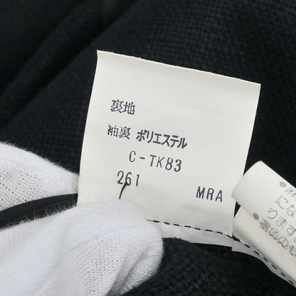 Yves Saint Laurent Collarless Jacket Black #S