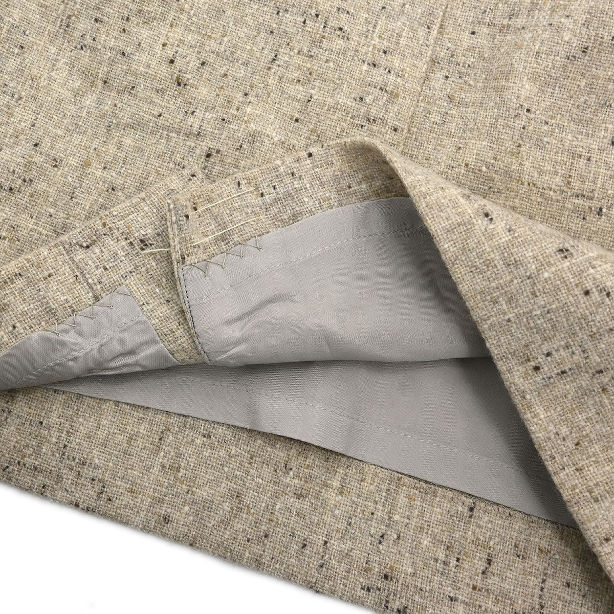 Yves Saint Laurent Setup Suit Jacket Skirt Beige #34