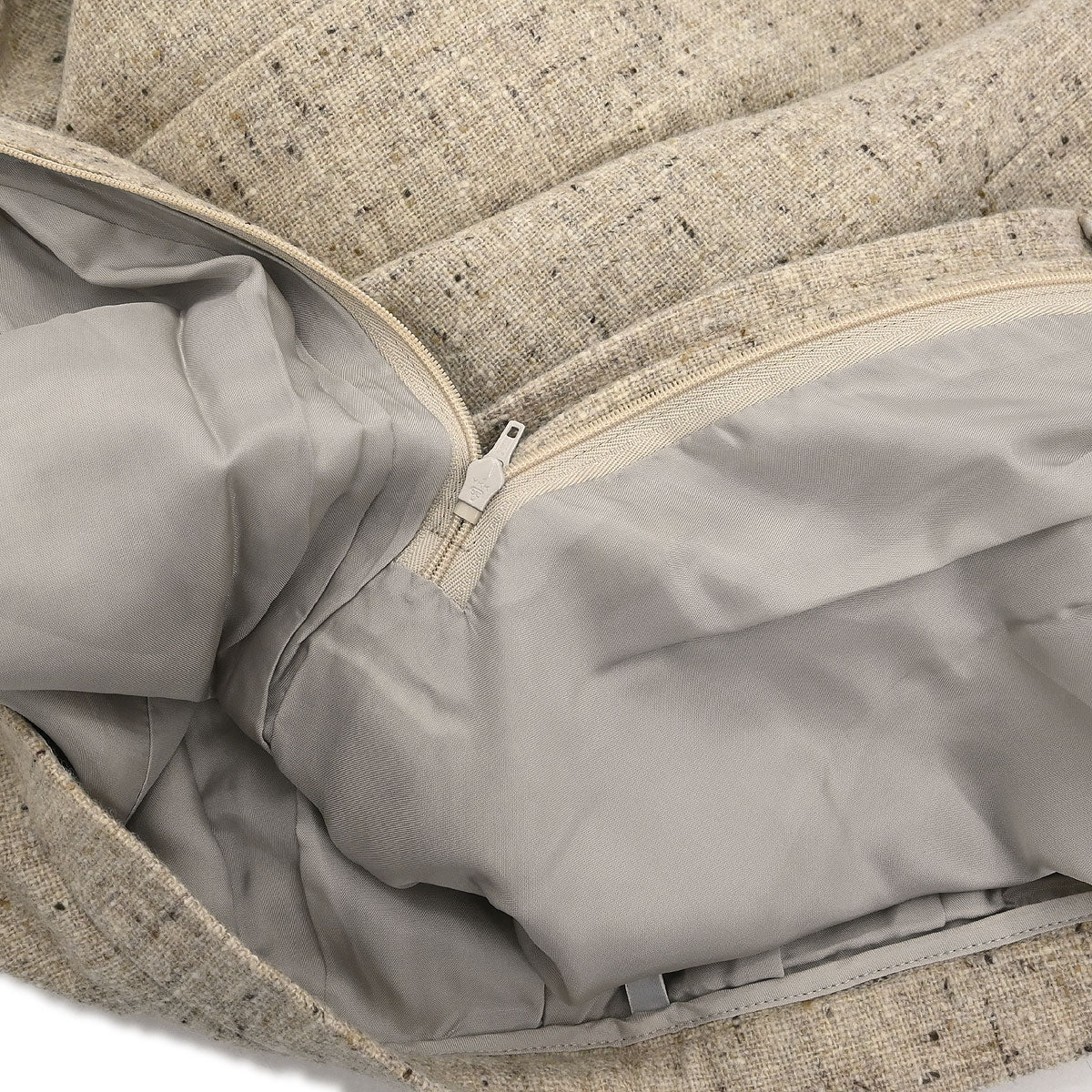 Yves Saint Laurent Setup Suit Jacket Skirt Beige #34