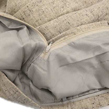 Yves Saint Laurent Setup Suit Jacket Skirt Beige #34