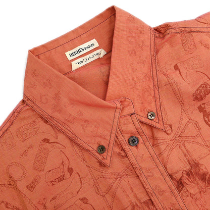 Hermes Sleeveless Top Orange #38