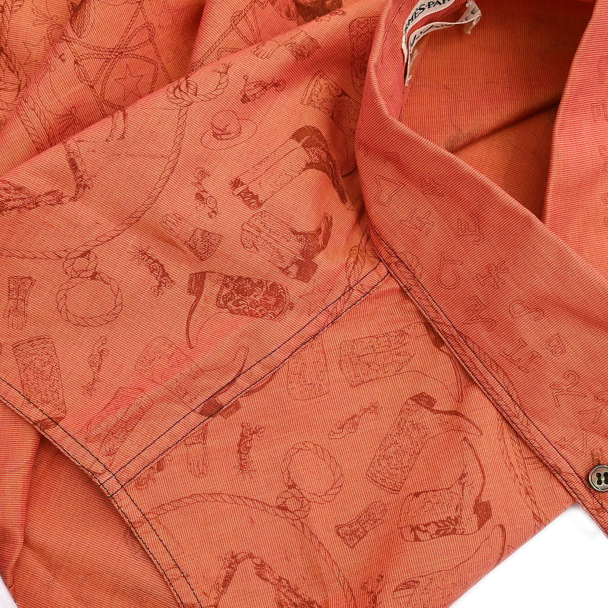 Hermes Sleeveless Top Orange #38