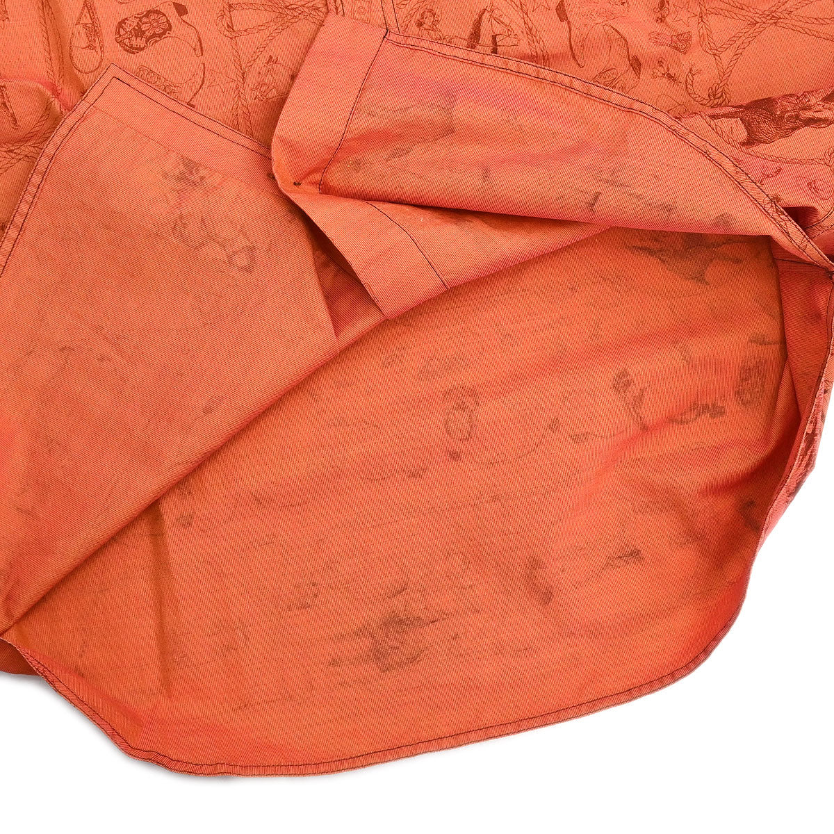 Hermes Sleeveless Top Orange #38