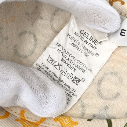 Celine C Macadam T-shirt Top Off-white #M