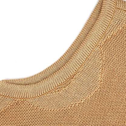 Yves Saint Laurent Tank Sleeveless Top Beige #M