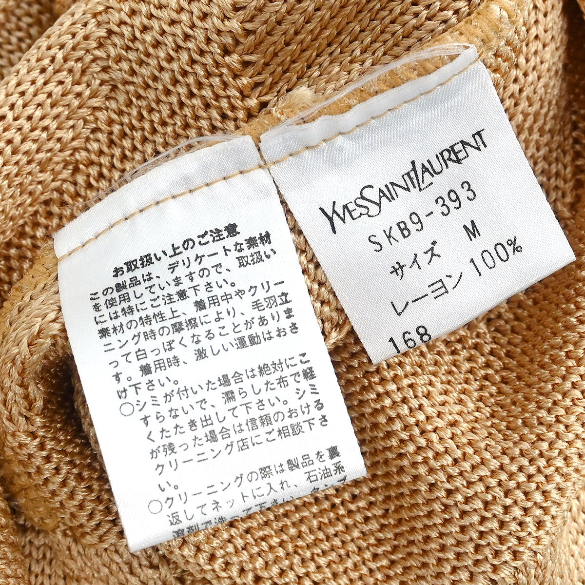 Yves Saint Laurent Tank Sleeveless Top Beige #M