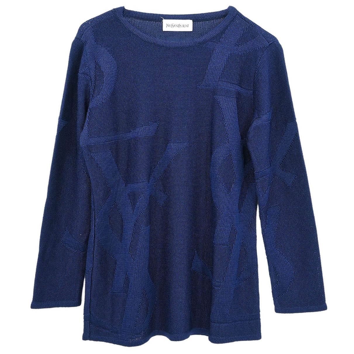 Yves Saint Laurent Top Navy #M