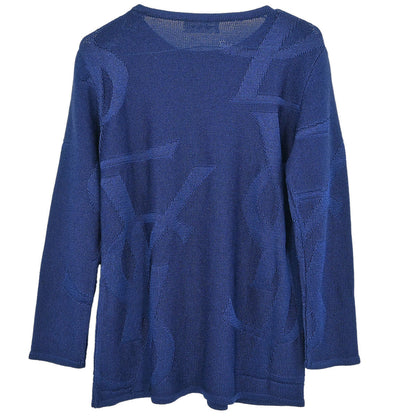 Yves Saint Laurent Top Navy #M