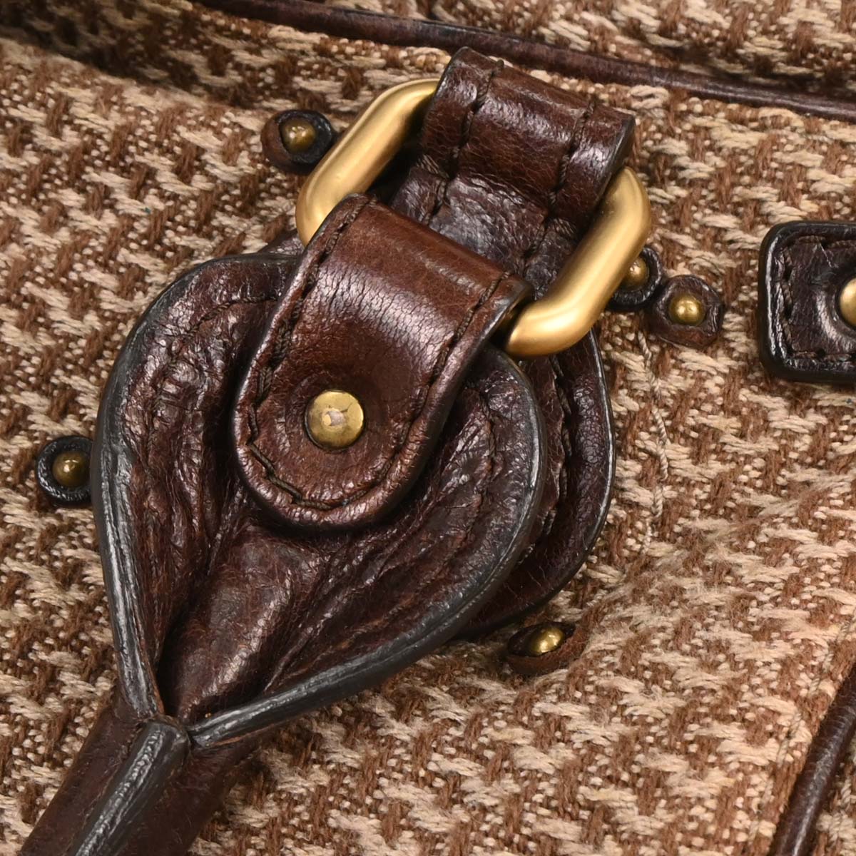 Chloe Brown Fabric Paddington Handbag