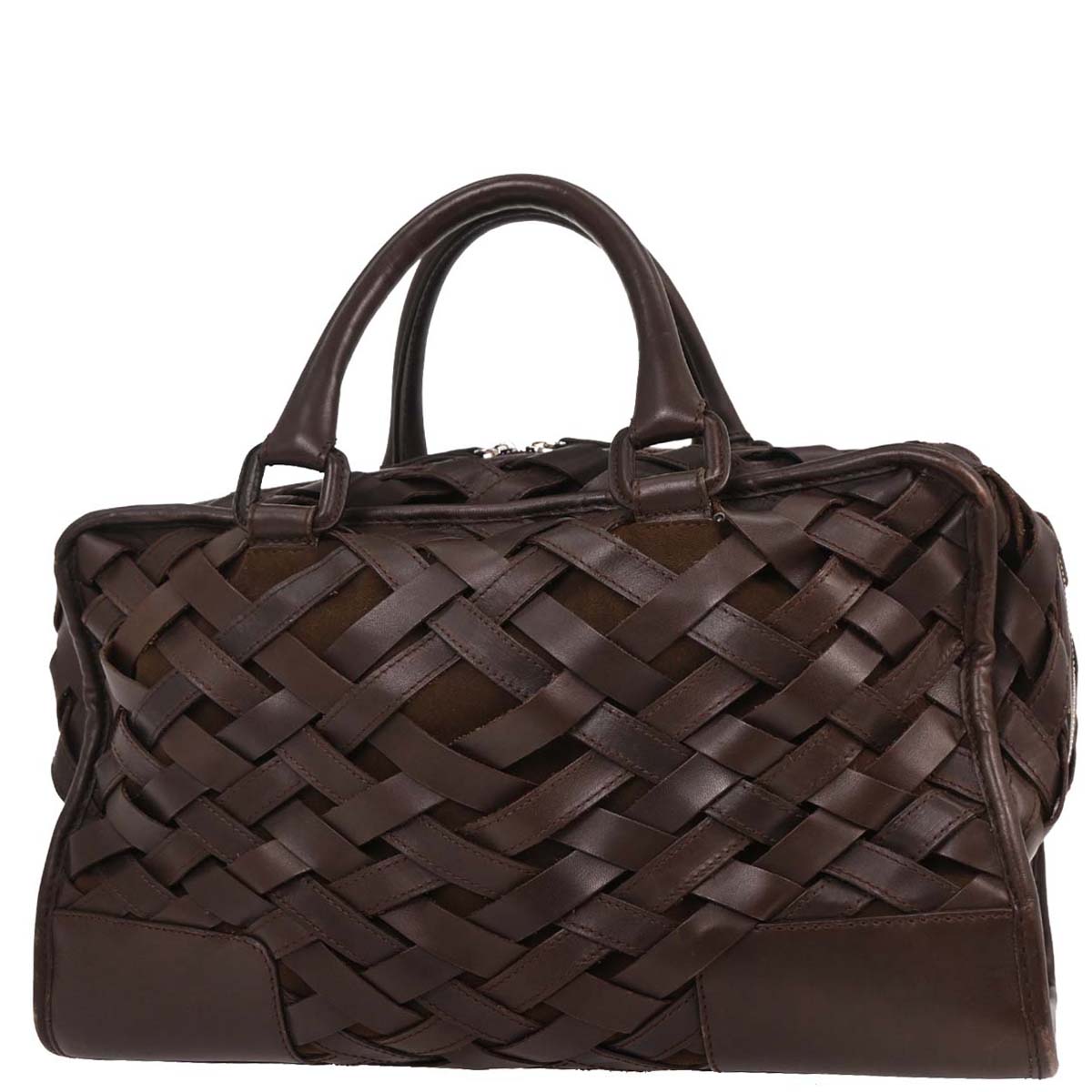 Loewe Brown Amazona 36 Handbag