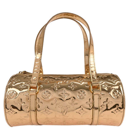 Louis Vuitton 2006 Gold Monogram Miroir Papillon Handbag M95270